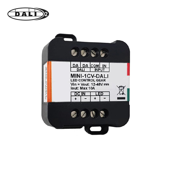 E.TRA.637 - Dimmer 24V 200W multifunction DALI2, Push, 0/10V, 1/10V
