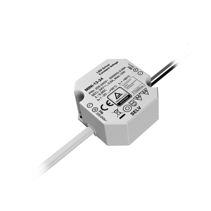 E.TRA.647 - Driver for Box 12W 24Vdc IP65 - ON/OFF