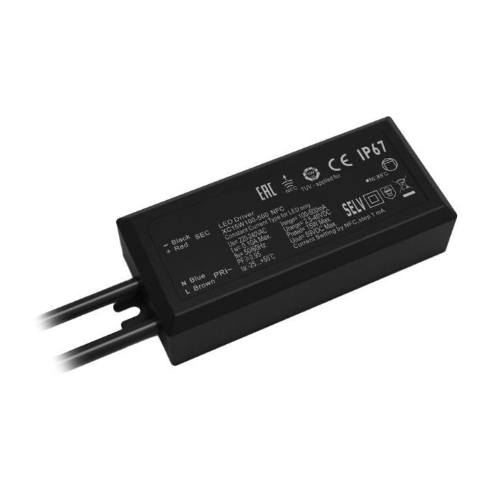 E.TRA.658.500 - Driver ON/OFF 23W 500mA IP67