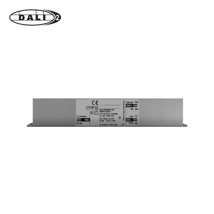 E.TRA.689 - Driver DALI2 25W 24Vdc IP67
