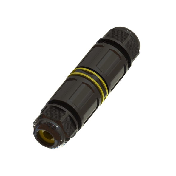 MOR683P/2V - Connector IP68 3Poles/2Ways 3 x 2.5 mm²