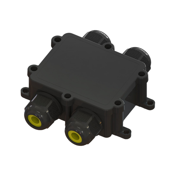 MOR685P/4VS - Connection Box IP68 5Poles/4Ways 5 x 4 mm²